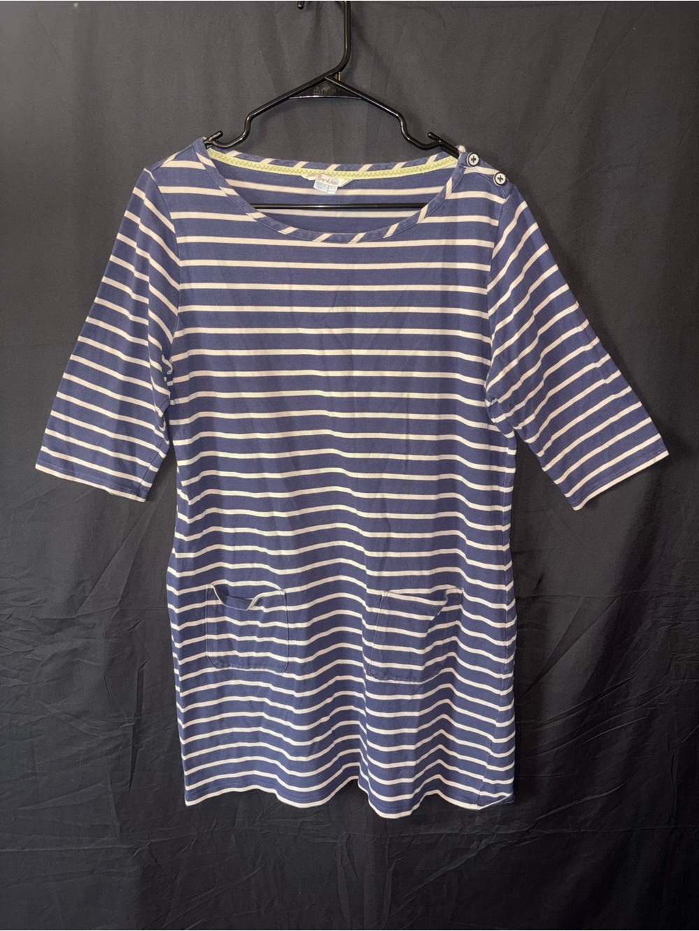Boden Breton Striped Knit Dress